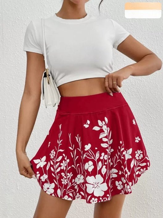 Short Imprimé Floral avec Poches - Velyos