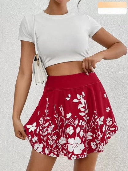 Short Imprimé Floral avec Poches - Velyos